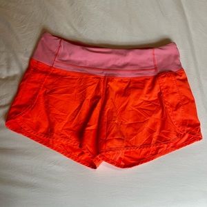 Lululemon Speed Up Mid Rise Short 4”